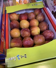 특상품도담왕자두 47~52개 5kg 1박스 엄청맛있어요.